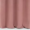 Zasłona różowa z matowego welwetu 140x250 cm przelotka - MILO