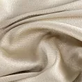 Zasłona szyta na taśmie 5 cm beżowa z tkaniny strukturalnej z delikatnym połyskiem
