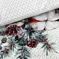 Komplet pościeli świątecznej SNOW 02 z nadrukiem z motywem świątecznym
