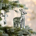 Ozdoba choinkowa RENIFER o mozaikowej strukturze