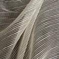 Firana naturalna z rysunkiem poziomych nitek na błyszczącym tle 140x250 cm przelotka RACHEL