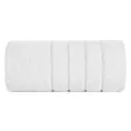 Ręcznik do rąk 30x50 cm bawełniany kolor biały z lśniącymi paseczkami 500 g/m2 DALI