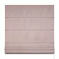 Roleta rzymska ciemnoróżowa z miękkiej tkaniny o welurowej strukturze