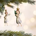 Figurka świąteczna ANIOŁEK trzymający choinkę