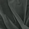 Zasłona grafitowa z matowego welwetu 140x250 cm przelotka - MILO