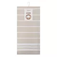 Komplet ściereczek kuchennych 2szt 50x70 cm bawełniany kolor beżowy  200 g/m2 RUBI
