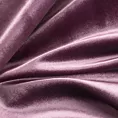 Zasłona szyta na taśmie 5 cm SAFARI liliowa z miękkiej welwetowej tkaniny z połyskiem