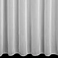 Tkanina firanowa, gładka, uniwersalna baza, z subtelnym połyskiem, z efektem deszczyku wykończona obciążnikiem