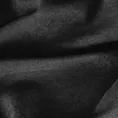 Poszewka szyta ADESSA czarna z miękkiej tkaniny o welurowej strukturze