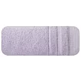 Ręcznik do rąk 50x90 cm bawełniany kolor liliowy z ozdobnym stebnowaniem 500 g/m2 POLA