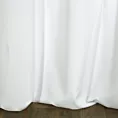 Zasłona biała, matowa 140x250 cm przelotka - TRIS