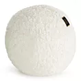 Poduszka w formie kuli średnica 24 cm z tkaniny typu bukla kremowa BUKLA 09