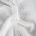 Firana biało, szampańska z etaminy z marmurkowym wzorem 140x270 cm przelotka Iva