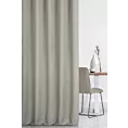 Zasłona szyta na taśmie 5 cm naturalna z miękkiej tkaniny z efektem melanżu