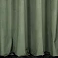 Zasłona oliwkowa z matowego welwetu 140x250 cm przelotka - MELANIE