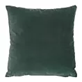 Poszewka na poduszkę 45x45 cm welwetowa ciemnomiętowa KRISTI