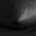 Pościel 220x200 cm gładka z satyny bawełnianej kolor czarny DINA Diva Line