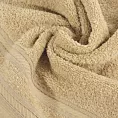 Zestaw ręczników bawełnianych na prezent 2 szt 50x90 cm, 2 szt 70x140 cm kolor beżowy, brązowy
