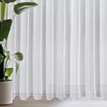 Firana biała z gładkiej tkaniny o błyszczącej powierzchni 350x270 cm taśma ALIA