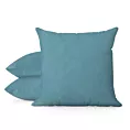Poszewka na poduszkę 40x40 cm z satyny bawełnianej kolor petrol NOVA
