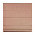 Roleta rzymska jasnowrzosowa z miękkiej półmatowej tkaniny welwetowej