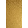 Zasłona welwetowa złota we wzór geometryczny 140x250 przelotka - INGA - Pierre Cardin