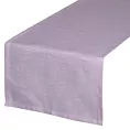 Bieżnik na stół jasnofioletowy 40x140 cm SUMMER 11 z gładkiej i miękkiej tkaniny