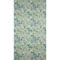 Tkanina zasłonowa miękka, o lekkim splocie,  z malarskim kwiatowym nadrukiem