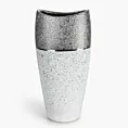 Wazon ceramiczny MILO zdobiony imitacją granitu