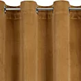 Zasłona welwetowa miodowa 140x250 cm przelotka - ROSA - Design 91