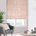 Roleta rzymska SAFARI jasnobeżowa z miękkiej welwetowej tkaniny z połyskiem