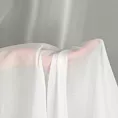 Tkanina firanowa lekki woal w stylu eko o niestandardowej wysokości 360 cm zakończona obciążnikiem