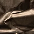 Zasłona brązowa z ekskluzywnego aksamitnego welwetu 290 g/m2 140x270 cm taśma - VILLA