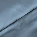 Pościel 160x200 cm bawełniana gładka kolor niebieski NOVA 3