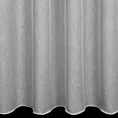 Tkanina firanowa, gęsto tkana siatka, matowa, w stylu eko, wykończona obciążnikiem