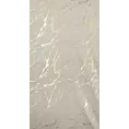 Zasłona welwetowa beżowo, złocista zdobiona marmurkiem 140x270 cm taśma - MOLLY