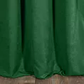 Zasłona szyta na taśmie 8 cm DORA - HIT jasnozielona z miękkiej tkaniny o welurowej strukturze