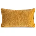 Poszewka na poduszkę 30x50 cm miodowa z szenilowej tkaniny ROSI