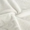 Ręcznik kąpielowy 50x90 cm bawełniany kolor kremowo, złoty zdobiony metaliczna nicią 500 g/m2 KALISTO