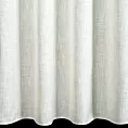 Zasłona naturalna o widocznym i naturalnym splocie z domieszką lnu  140x250 cm przelotki - ELINA