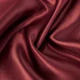Zasłona szyta na taśmie 5 cm bordowa z jednokolorowej gładkiej tkaniny