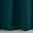 Zasłona ciemnoturkusowa matowa, zaciemniająca 140x270 cm taśma - TEO