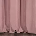Zasłona różowa z tkaniny zamszowej 140x250 przelotka - ADA