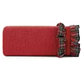 Ręcznik kąpielowy świąteczny 70x140 cm bawełniany kolor czerwony 450 g/m2 SANTA 1