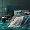 Pościel 160x200 cm gładka z satyny bawełnianej kolor jasnoszary, stalowy DINA Diva Line