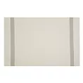 Podkładka na stół kremowo, beżowa 30x45 cm RUBY zdobiona pasami pleciona