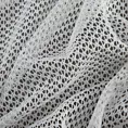 Firana biała z siateczkowej tkaniny 140x250 cm przelotka -  ABI