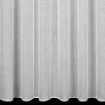 Tkanina firanowa, matowa  o naturalnym splocie wykończona obciążnikiem