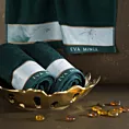 Ręcznik kąpielowy 70x140 cm bawełniany kolor miętowy z designerską bordiurą 485g/m2 EVA 5 Eva Minge