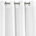Zasłona biała, matowa 140x250 cm przelotka - TRIS